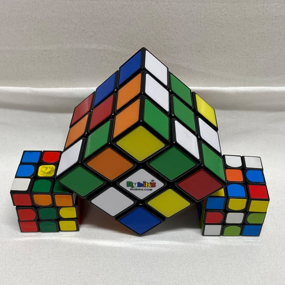 Rubik'S Cube Problem Solving Brain Teaser Educational Game Custom 3 PC Set GUC